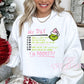 My Day Christmas Crewneck White Crewneck