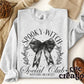 Spooky Witch Social Club Apparel(t-shirt or crewneck sweatshirt or hoodie)