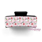 Floral Ghost Claw Hair Clip