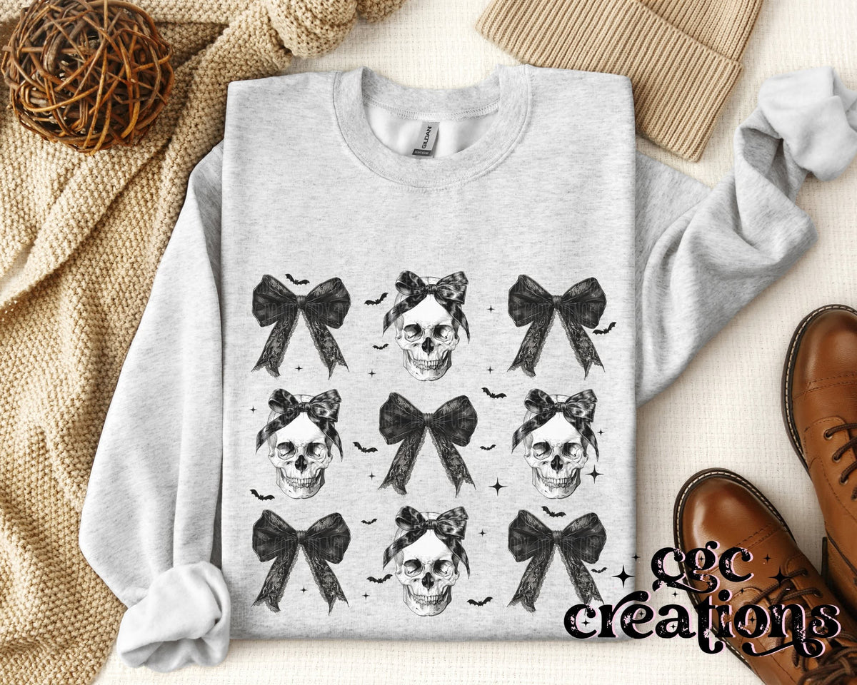 Halloween Skull Apparel(t-shirt or crewneck sweatshirt or hoodie)