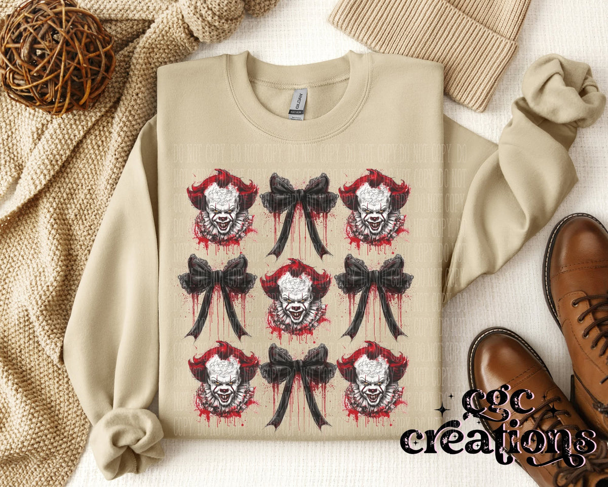 Clown Coquette Apparel(t-shirt or crewneck sweatshirt or hoodie)