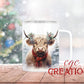 Christmas Cow #2 Insulated Coffee Tumbler