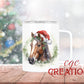 Christmas Horse Insulated Coffee Tumbler