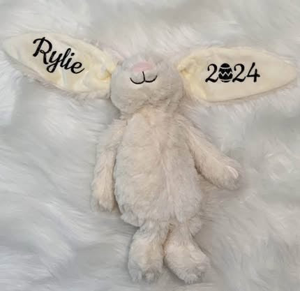 Personalized Plush Easter Bunny