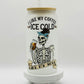 I Like My Coffee Like My Soul Ice Cold 16oz Glass Cup With Lid