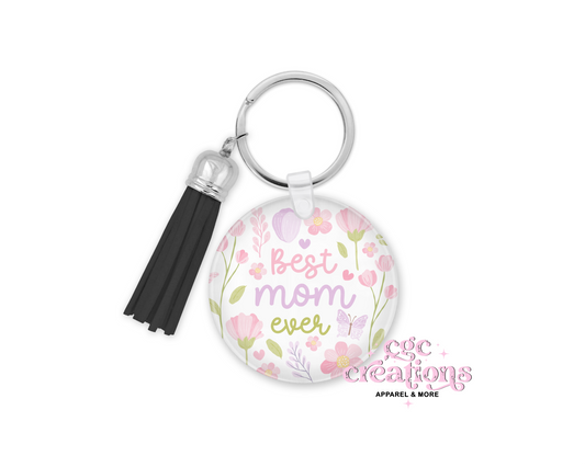 Best Mom Ever Acrylic Keychain