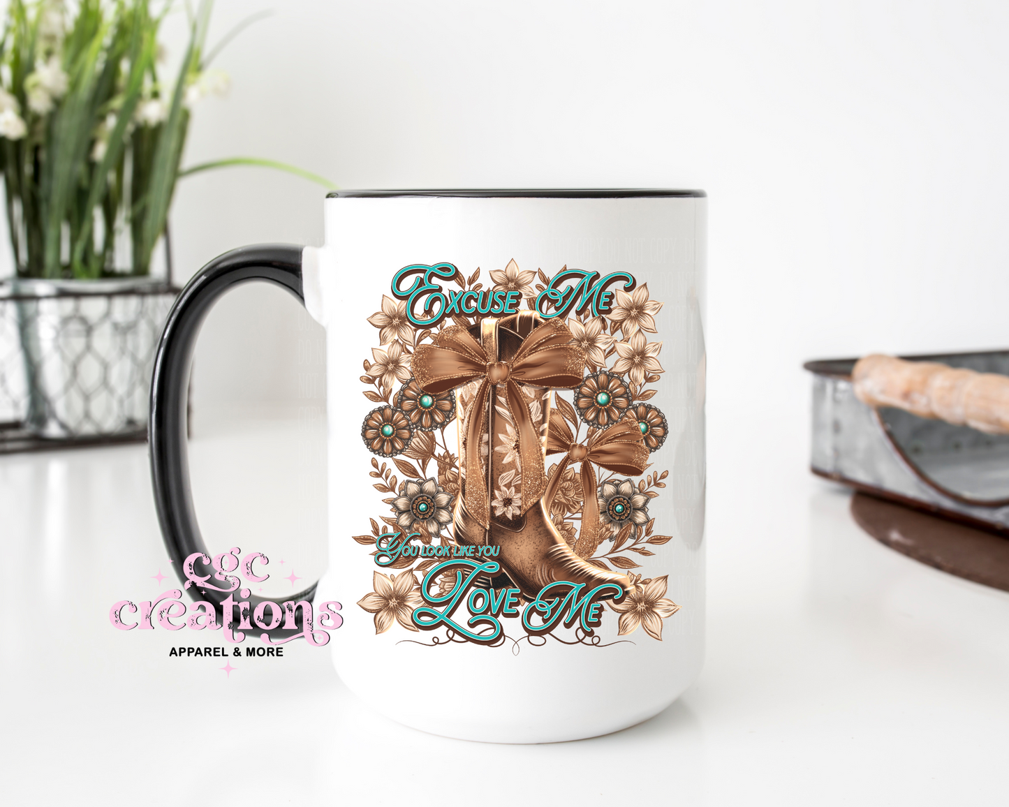 You Look Like You Love Me 15 oz Ceramic Coffee Mug