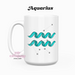Zodiac  15 oz Ceramic Coffee Mug