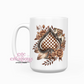 Checkered Spade #2 15oz Coffee Mug