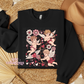 Cupid Valentine Collage Crewneck Sweatshirt