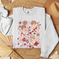 Cupid Valentine Collage Crewneck Sweatshirt