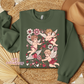 Cupid Valentine Collage Crewneck Sweatshirt