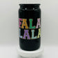 Fala Lala 16oz Glass Cup With Lid