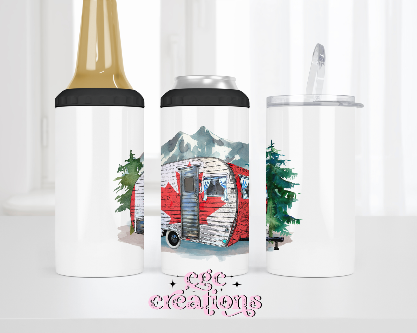 Canada Travel Trailer 4-in-1 can cooler