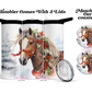 Christmas Horse 20 oz Insulated Tumbler
