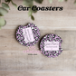 Good Moms Say Bad Words Car Coasters