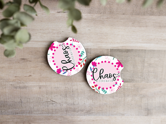 Chaos Coordinator Car Coasters