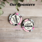 Inked Mama Car Coasters