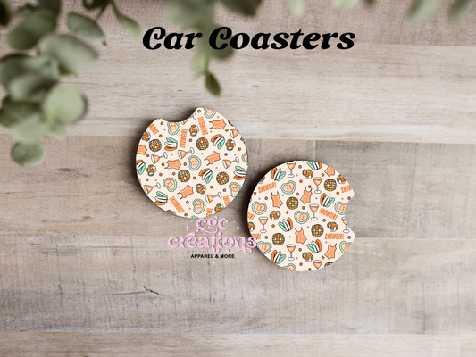 Showgirl Car Coasters
