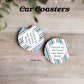 Oh, For Fucks Sake It's The Petal On The Right Car Coasters