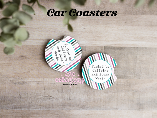 Oh, For Fucks Sake It's The Petal On The Right Car Coasters