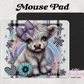 Cute Cow Mouse Pad