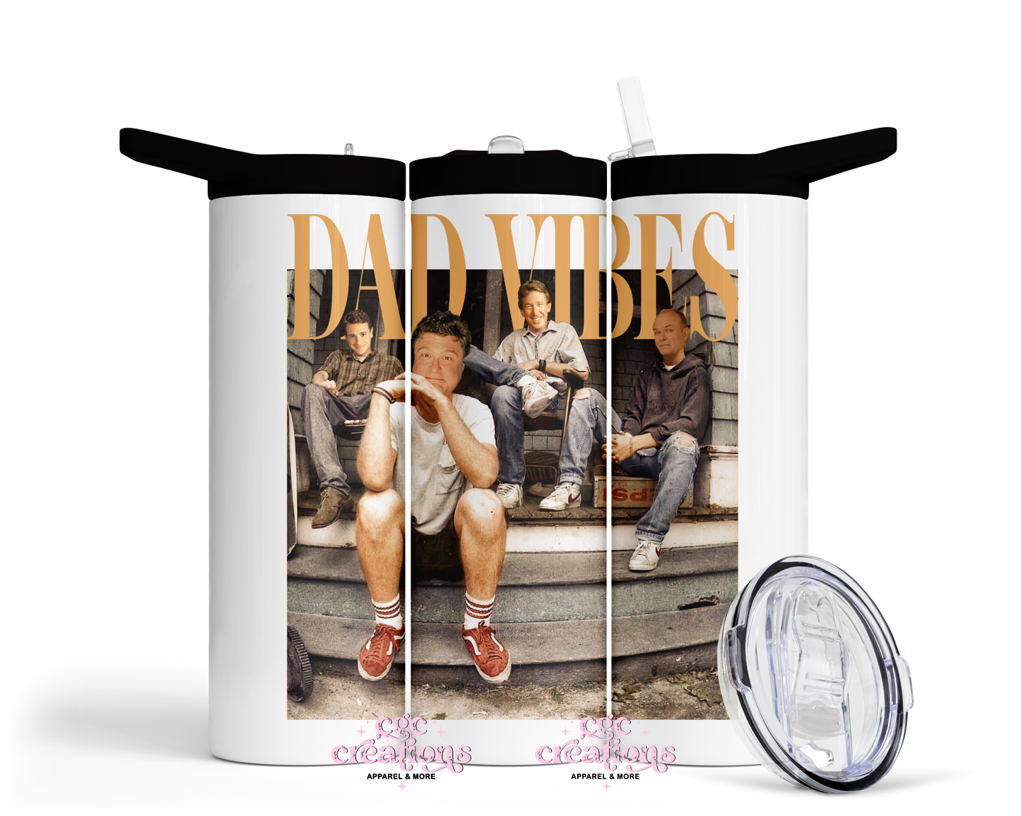 Dad Vibes 20oz Insulated Tumbler