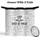 I Keep All My Dad Jokes In A Dad-A-Base 20 oz Insulated Tumbler