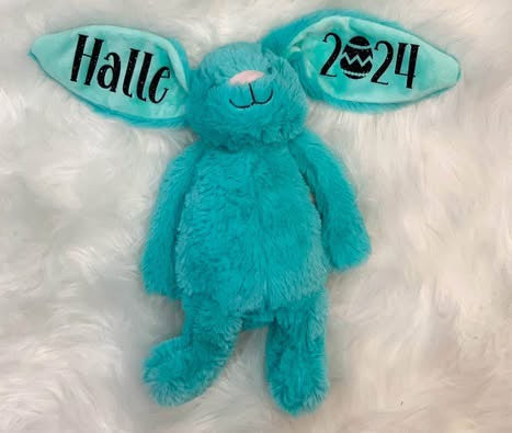 Personalized Plush Easter Bunny