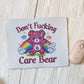 Don't Fucking Care Bear Clearance Mouse Pad