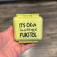Green- Fukitol Pill Container