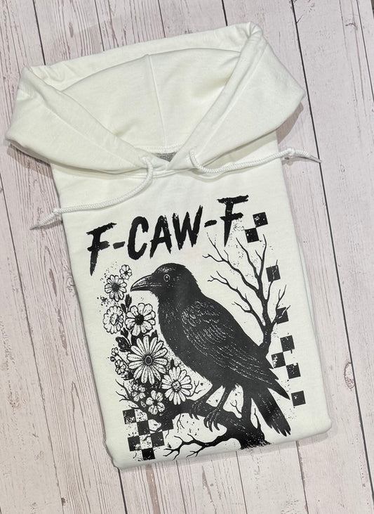 White - F CAW F Hoodie
