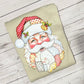 SAND CREWNECK- Patchwork Santa Crewneck Sweatshirt