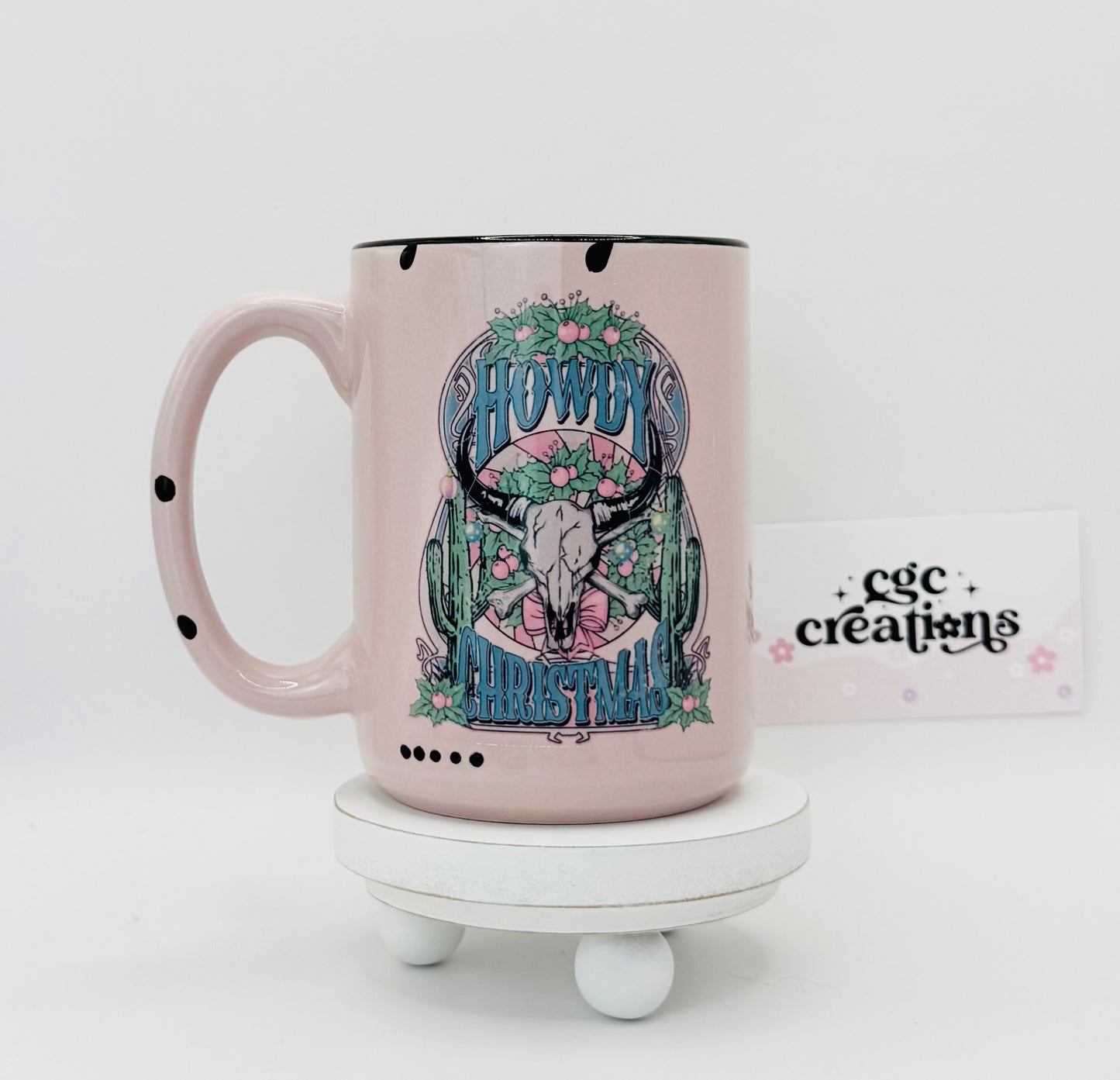 Howdy Christmas 15 oz Ceramic Coffee Mug