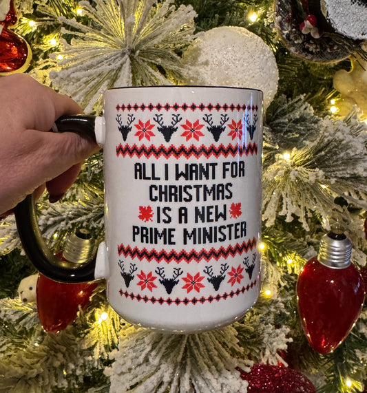 New Prime Minister 15 oz Ceramic Coffee Mug