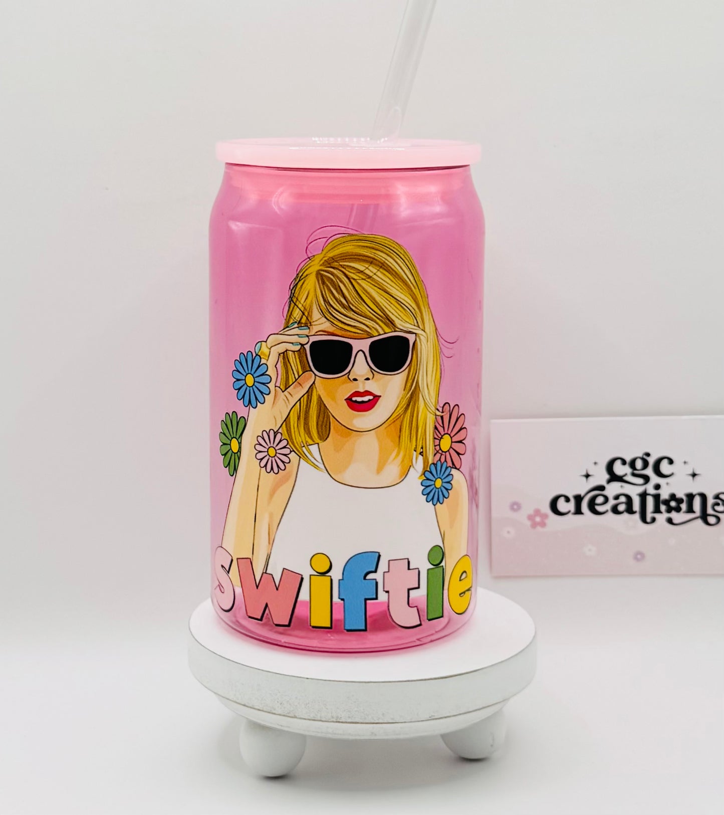 Plastic Swiftie 16oz Cup With Lid