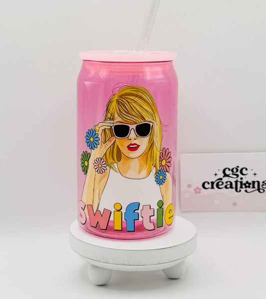 Plastic Swiftie 16oz Cup With Lid