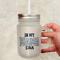 In my mama era, 12 oz Mason Jar Glass Cup