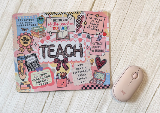 Teach Clearance Mouse Pad