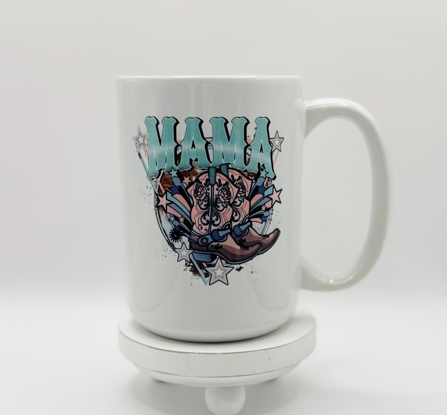 Western Mama 15 oz Ceramic Coffee Mug