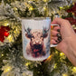 Christmas Cow Insulated Coffee Tumbler