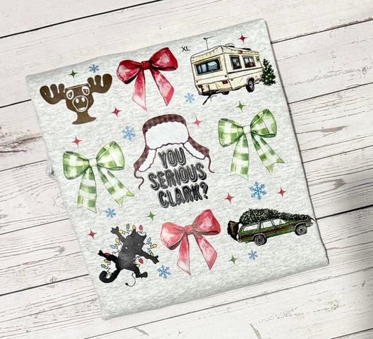 ASH GREY CREWNECK- Are You Serious Crewneck Sweatshirt