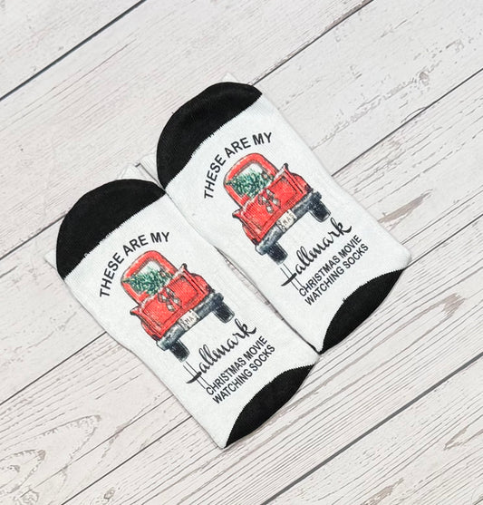 Ladies Christmas Movie Socks