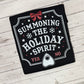 BLACK CREWNECK- Ouija Board Christmas Crewneck Sweatshirt