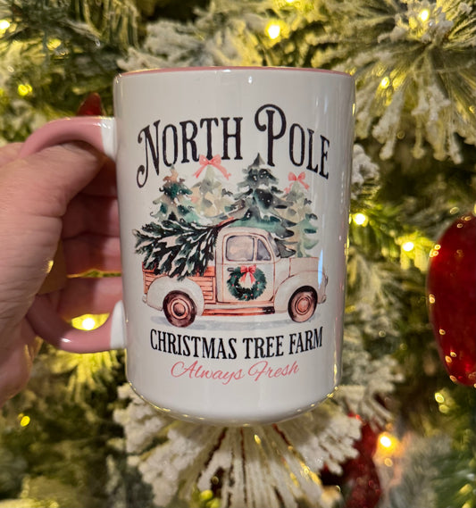 North Pole 15 oz Ceramic Coffee Mug