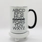 ABD Elemeno 15 oz Ceramic Coffee Mug