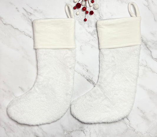 Faux Fur Stocking
