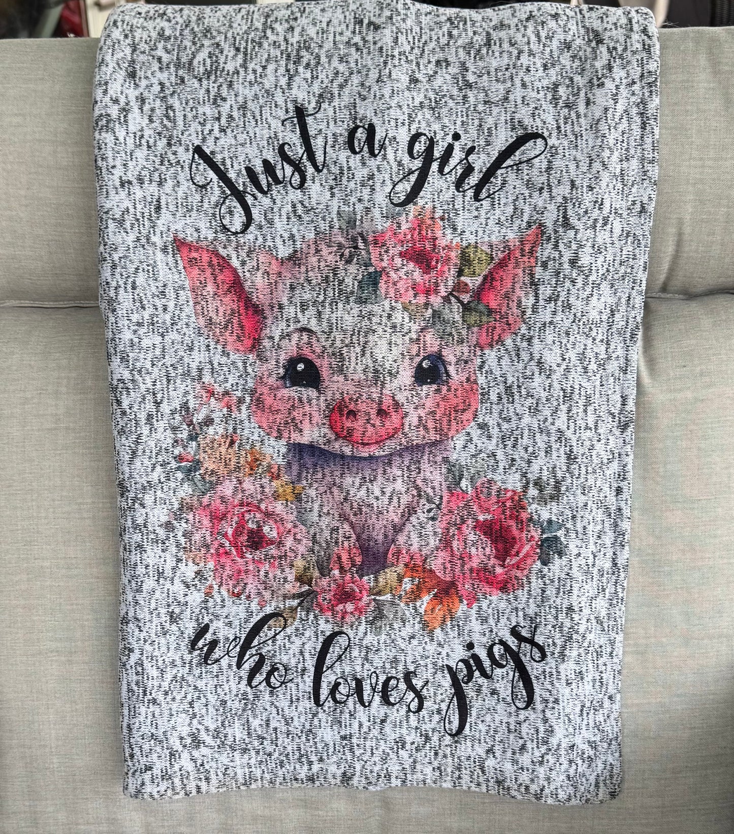 Just A Girl Who Loves Pigs