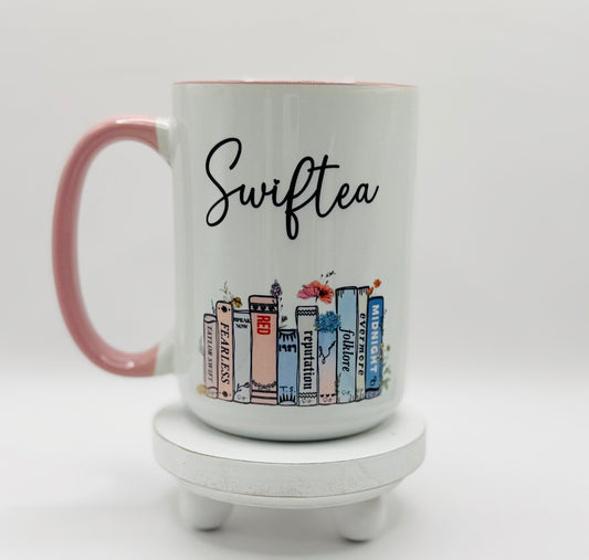 SWIFT”tea” 15 oz Ceramic Coffee Mug