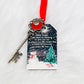 Santa's Magic Key Christmas Ornament